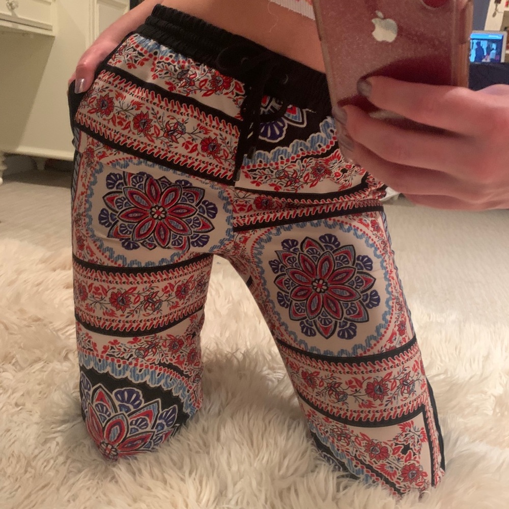 Tropical summery fun trousers